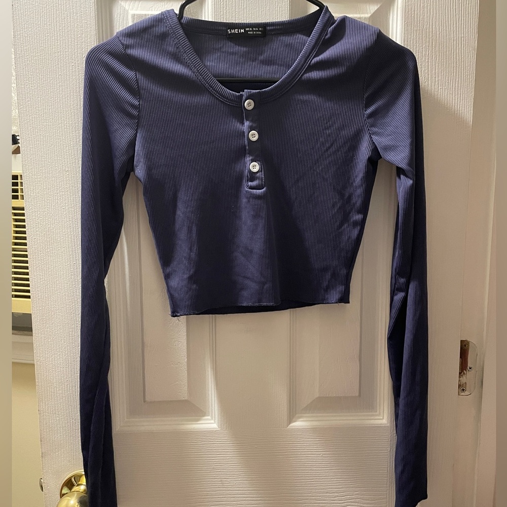 Crop top long sleeve